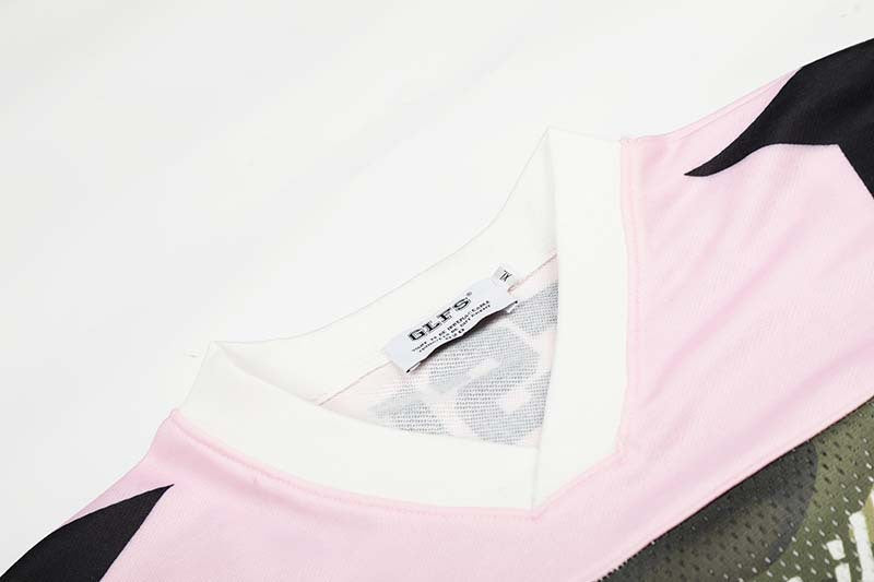 DAXUEN Short-sleeve camouflage jersey t-shirt with graphic details