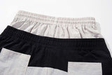 DAXUEN Color-blocked wide-leg track pants