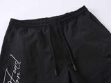 DAXUEN Unisex wide-leg cargo pants with utility pockets and embroidery