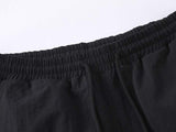 DAXUEN Unisex wide-leg cargo pants with utility pockets and embroidery