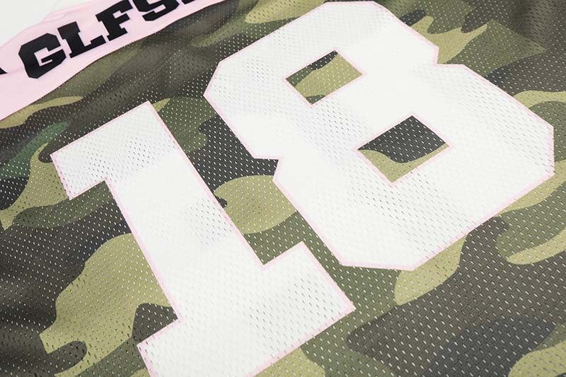 DAXUEN Short-sleeve camouflage jersey t-shirt with graphic details
