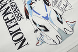 DAXUEN Relaxed-fit short-sleeved graphic tee with anime design