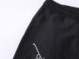 DAXUEN Unisex wide-leg cargo pants with utility pockets and embroidery