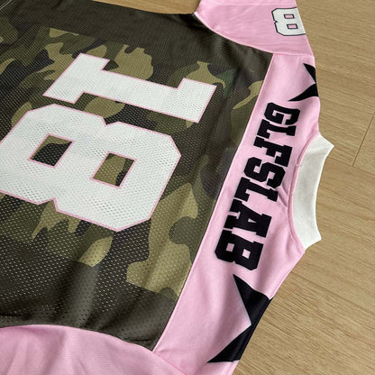DAXUEN Short-sleeve camouflage jersey t-shirt with graphic details