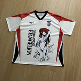 DAXUEN Relaxed-fit short-sleeved graphic tee with anime design
