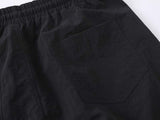 DAXUEN Unisex wide-leg cargo pants with utility pockets and embroidery