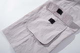 DAXUEN Unisex wide-leg cargo pants with utility pockets and embroidery