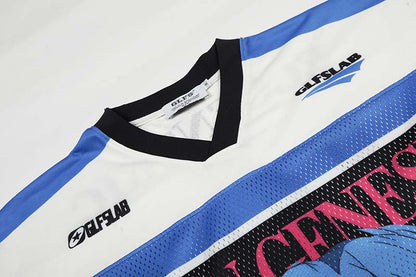 DAXUEN Short-sleeve jersey T-shirt with anime graphic