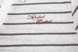 DAXUEN Relaxed fit short-sleeved striped polo shirt