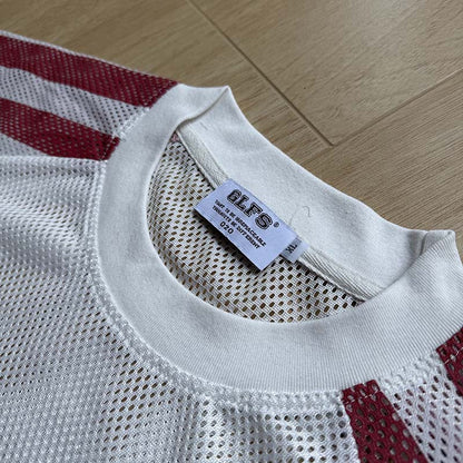 DAXUEN Sporty short-sleeved mesh t-shirt with graphics