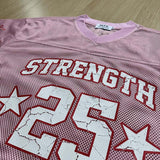 DAXUEN Relaxed fit short-sleeve mesh jersey with flame graphics