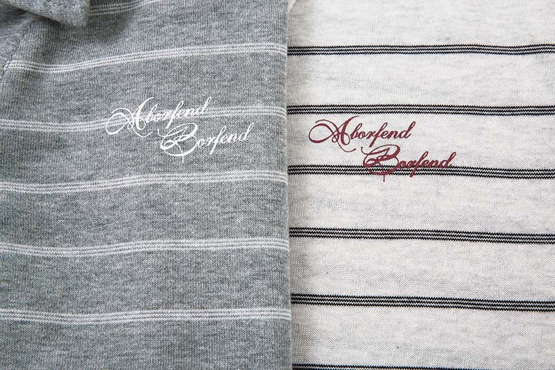 DAXUEN Relaxed fit short-sleeved striped polo shirt