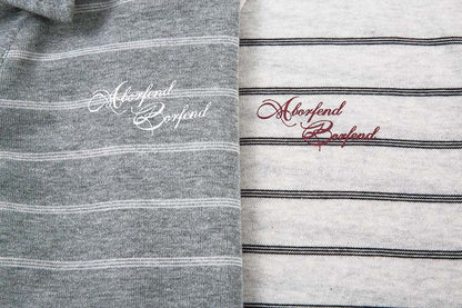 DAXUEN Relaxed fit short-sleeved striped polo shirt