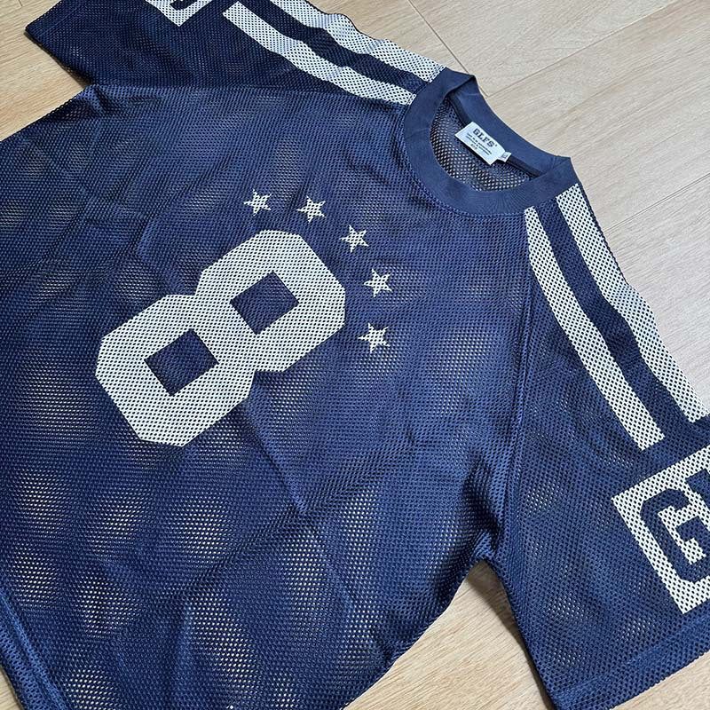 DAXUEN Sporty short-sleeved mesh t-shirt with graphics