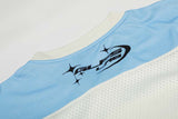 DAXUEN V-neck short-sleeved graphic T-shirt