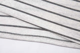 DAXUEN Relaxed fit short-sleeved striped polo shirt