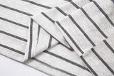 DAXUEN Relaxed fit short-sleeved striped polo shirt