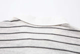 DAXUEN Relaxed fit short-sleeved striped polo shirt