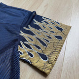 DAXUEN Relaxed fit short-sleeve mesh jersey with flame graphics