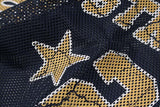 DAXUEN Relaxed fit short-sleeve mesh jersey with flame graphics