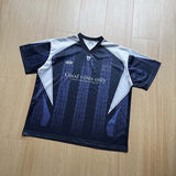 DAXUEN Oversized short-sleeved t-shirt with tire track pattern and graphics