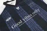 DAXUEN Oversized short-sleeved t-shirt with tire track pattern and graphics