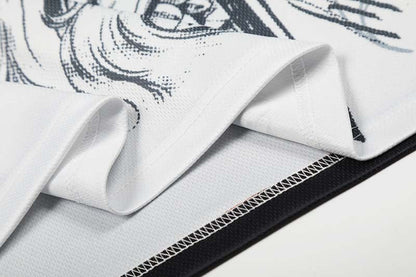 DAXUEN Oversized short-sleeved graphic T-shirt