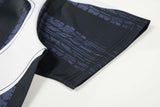 DAXUEN Oversized short-sleeved t-shirt with tire track pattern and graphics