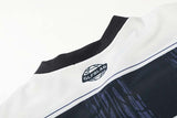 DAXUEN Oversized short-sleeved t-shirt with tire track pattern and graphics