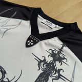 DAXUEN Oversized short-sleeved graphic T-shirt