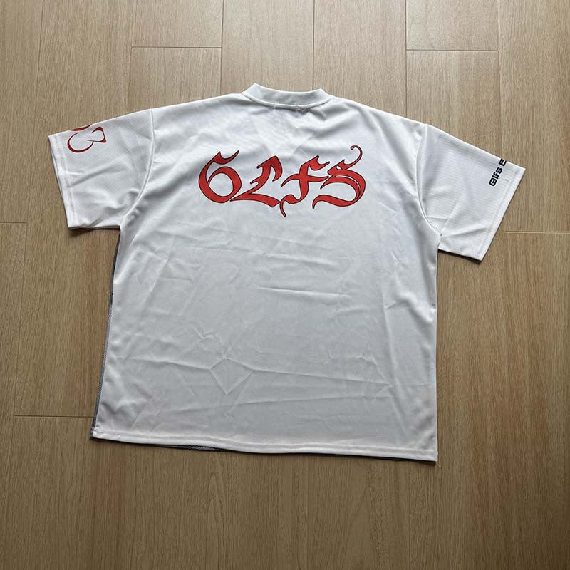 DAXUEN Oversized short-sleeved graphic t-shirt with cartoon print