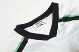 DAXUEN Loose-fit short-sleeved V-neck graphic tee