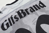 DAXUEN Distressed V-neck short sleeve top with graphic print