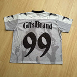 DAXUEN Distressed V-neck short sleeve top with graphic print