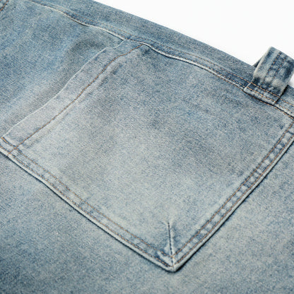 DAXUEN Denim shorts with multiple pockets and a relaxed fit