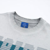 DAXUEN Relaxed-fit short-sleeve crew neck graphic T-shirt