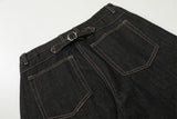 DAXUEN Wide-leg loose-fit denim pants
