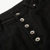 DAXUEN High-waisted wide-leg pants in solid black and white