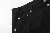 DAXUEN High-waisted wide-leg pants in solid black and white
