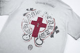 DAXUEN Distressed oversized short-sleeved t-shirt with graphics