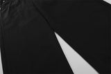 DAXUEN High-waisted wide-leg pants in solid black and white