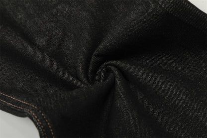 DAXUEN Wide-leg loose-fit denim pants