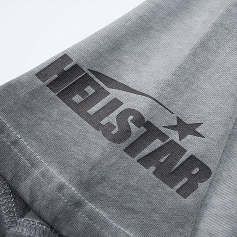 DAXUEN Oversized vintage wash graphic t-shirt