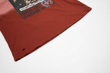 DAXUEN Oversized short-sleeve t-shirt with band graphic
