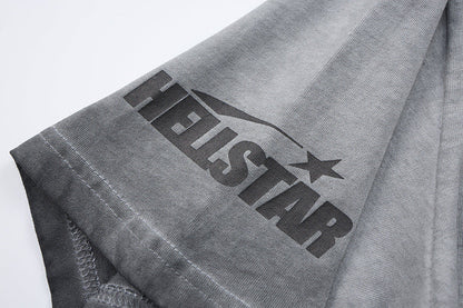 DAXUEN Oversized vintage wash graphic t-shirt