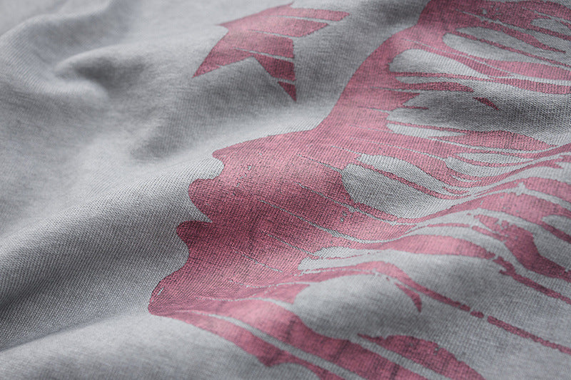 DAXUEN Oversized vintage wash graphic t-shirt