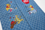 DAXUEN Wide-leg denim overalls with cartoon embroidery