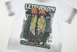 DAXUEN Oversized short-sleeve graphic t-shirt with faded wash effect