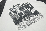 DAXUEN Oversized raglan sleeve t-shirt with graphic print