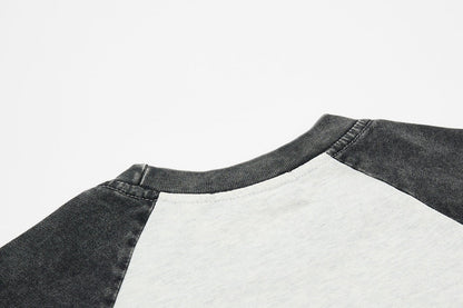 DAXUEN Oversized raglan sleeve t-shirt with graphic print